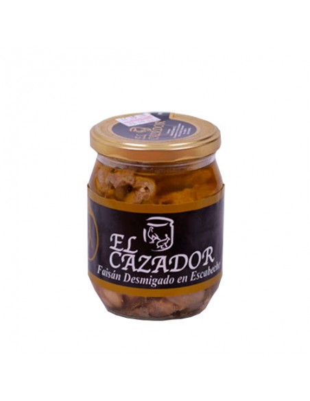 Faisán desmigado en Escabeche 450g