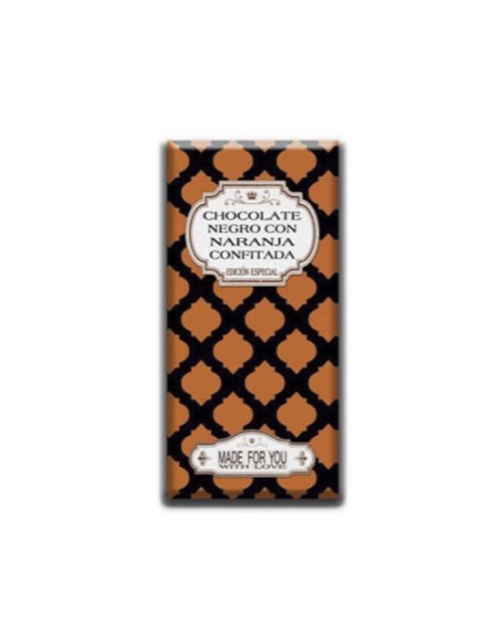 Chocolate Negro Naranja 100g