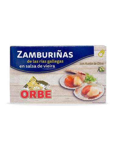Zamburiñas en salsa de vieira 125ml