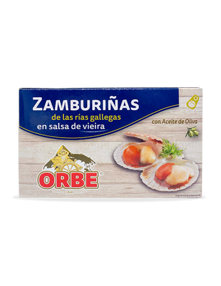 Zamburiñas en salsa de vieira 125ml