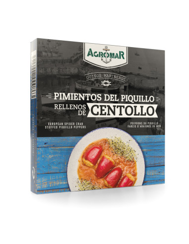 Pimientos rellenos de Centollo 280g