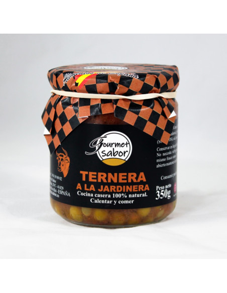 Ternera a la jardinera 350g