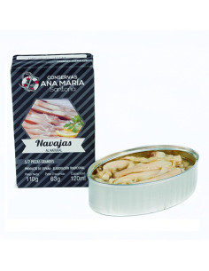 Navajas al natural Rías 120ml