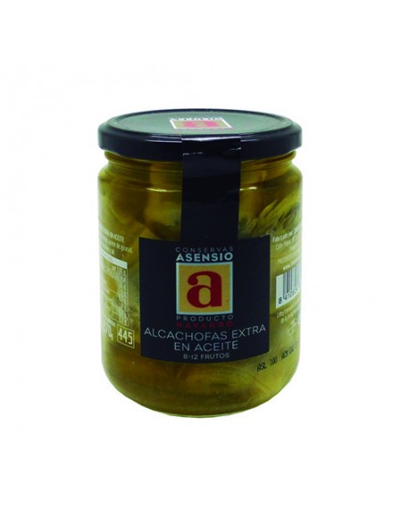 Alcachofas en aceite 390g