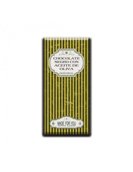 Chocolate Negro Aceite Oliva 100g