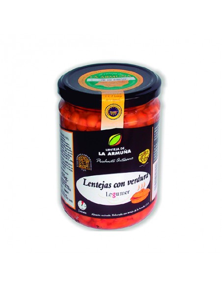 Lentejas con Verduras 425g