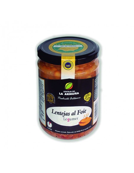 Lentejas con Foie 425g