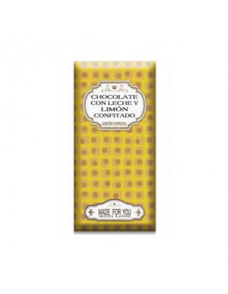 Chocolate con leche Limón 100g